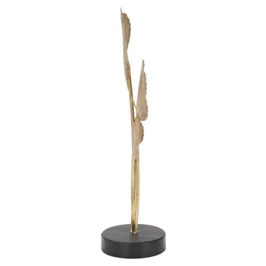 SCULTURA LIŚCIE 24,5 10,5 40,5 cm MIN 2